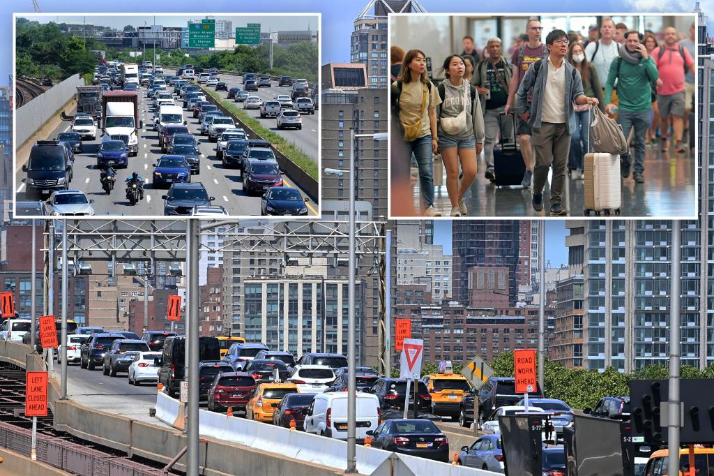 This is the worst day and time for holiday travel over Labor Day weekend